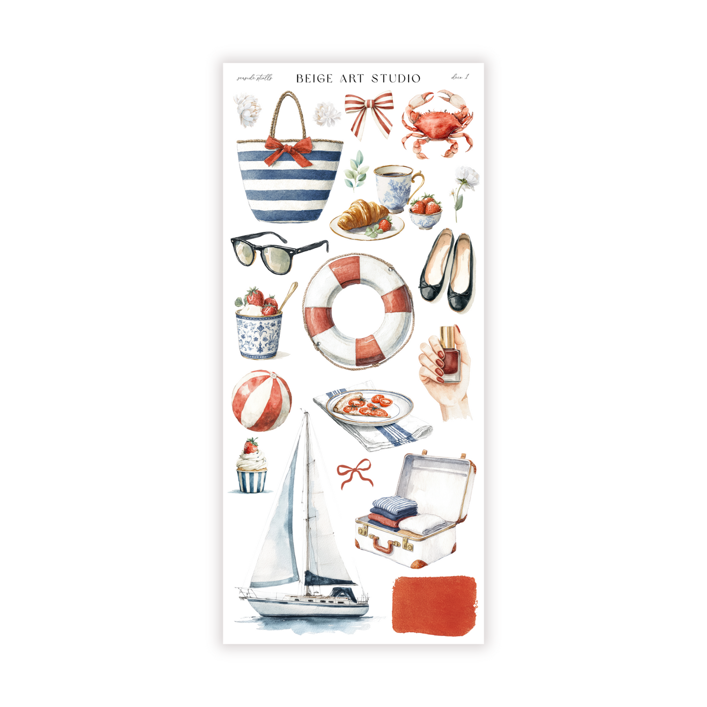 Seaside Strolls | Decorative Kit
