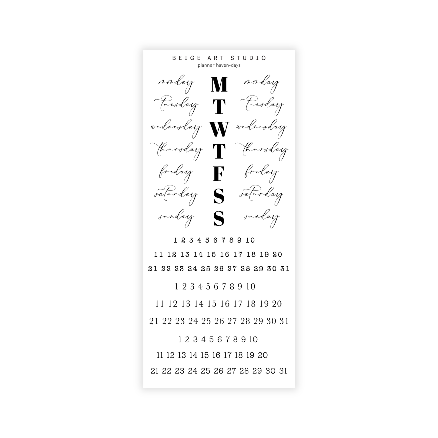 Planner Haven | Decorative Kit