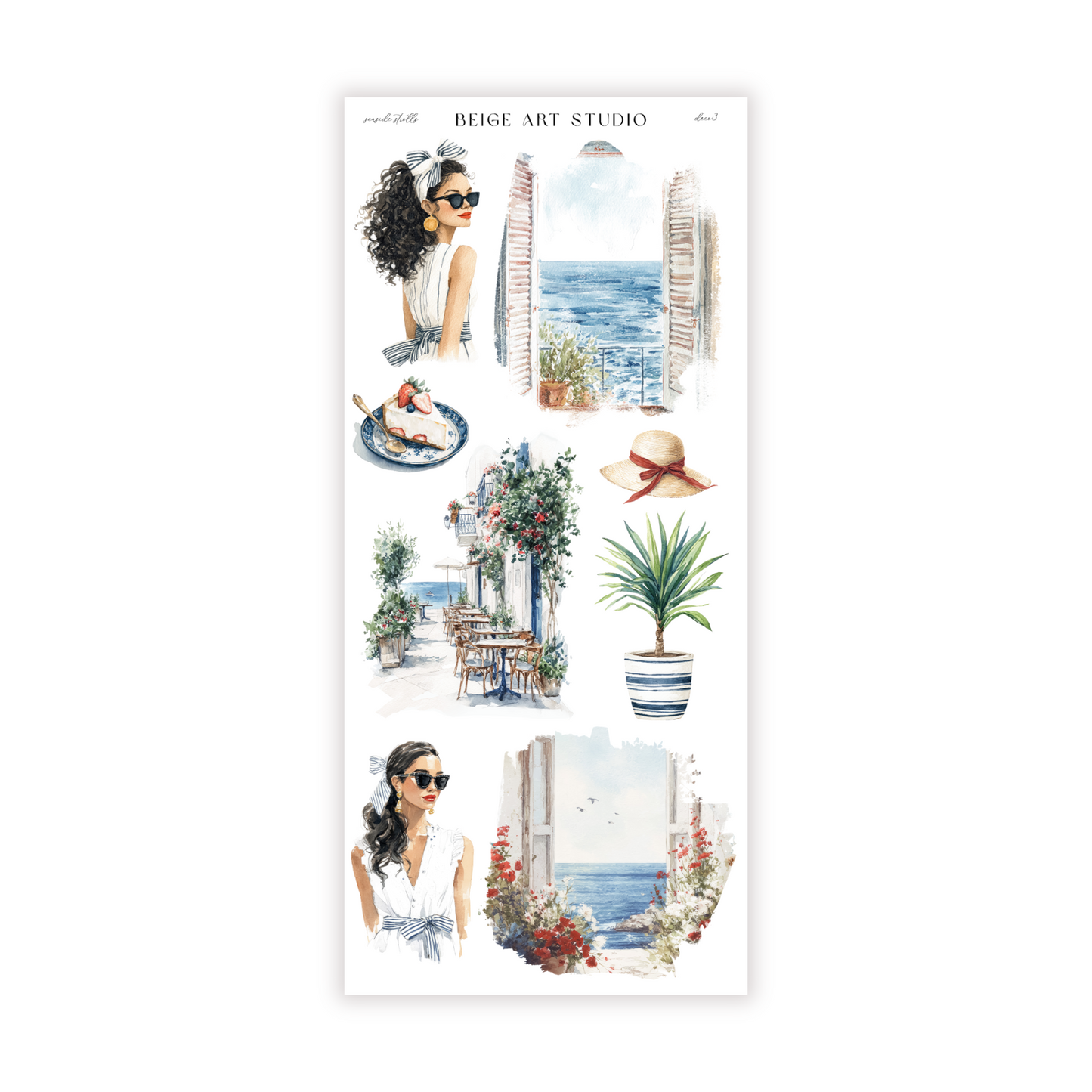 Seaside Strolls | Decorative Kit