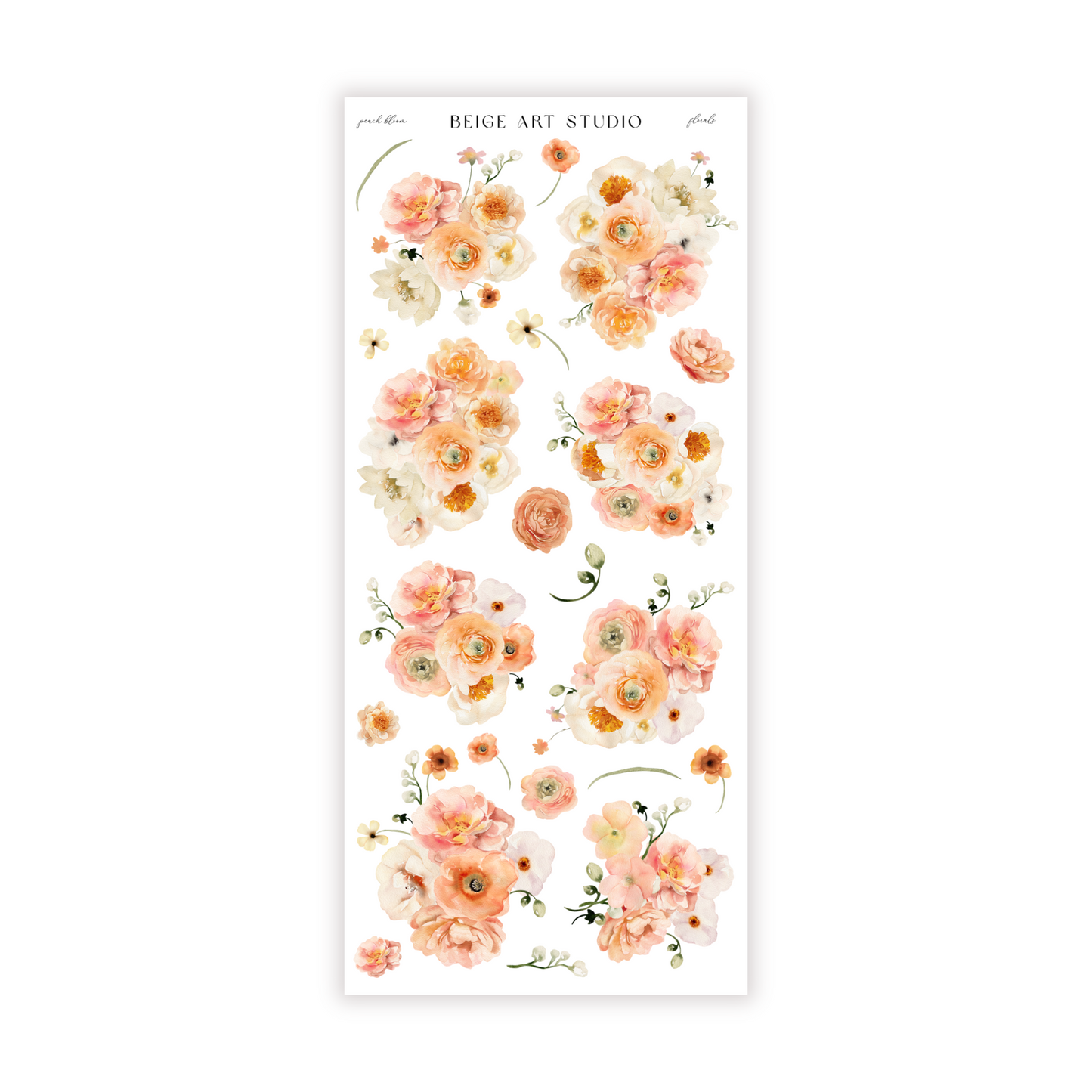 Peach Bloom | Decorative Kit