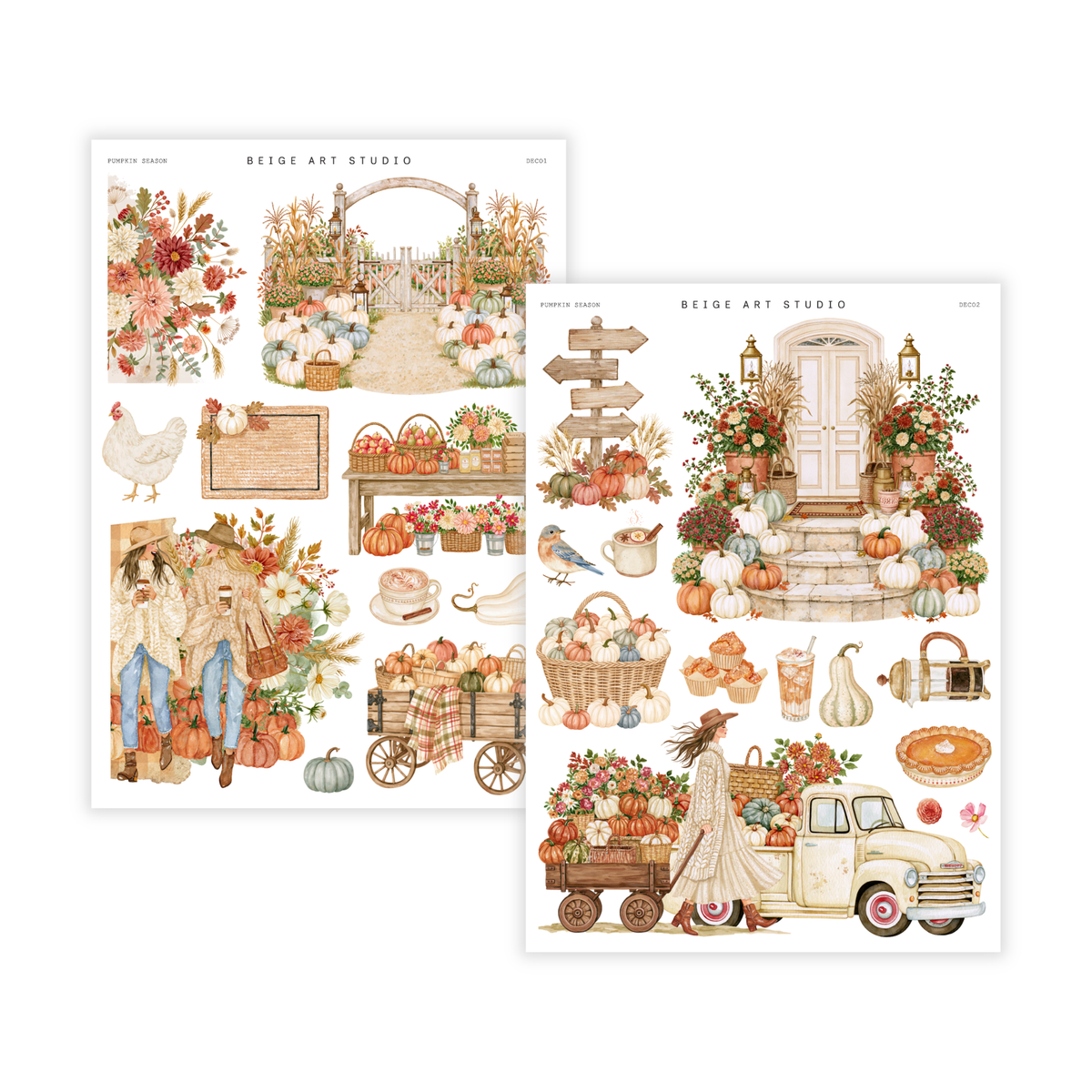 Pumpkin Season | Large Deco
