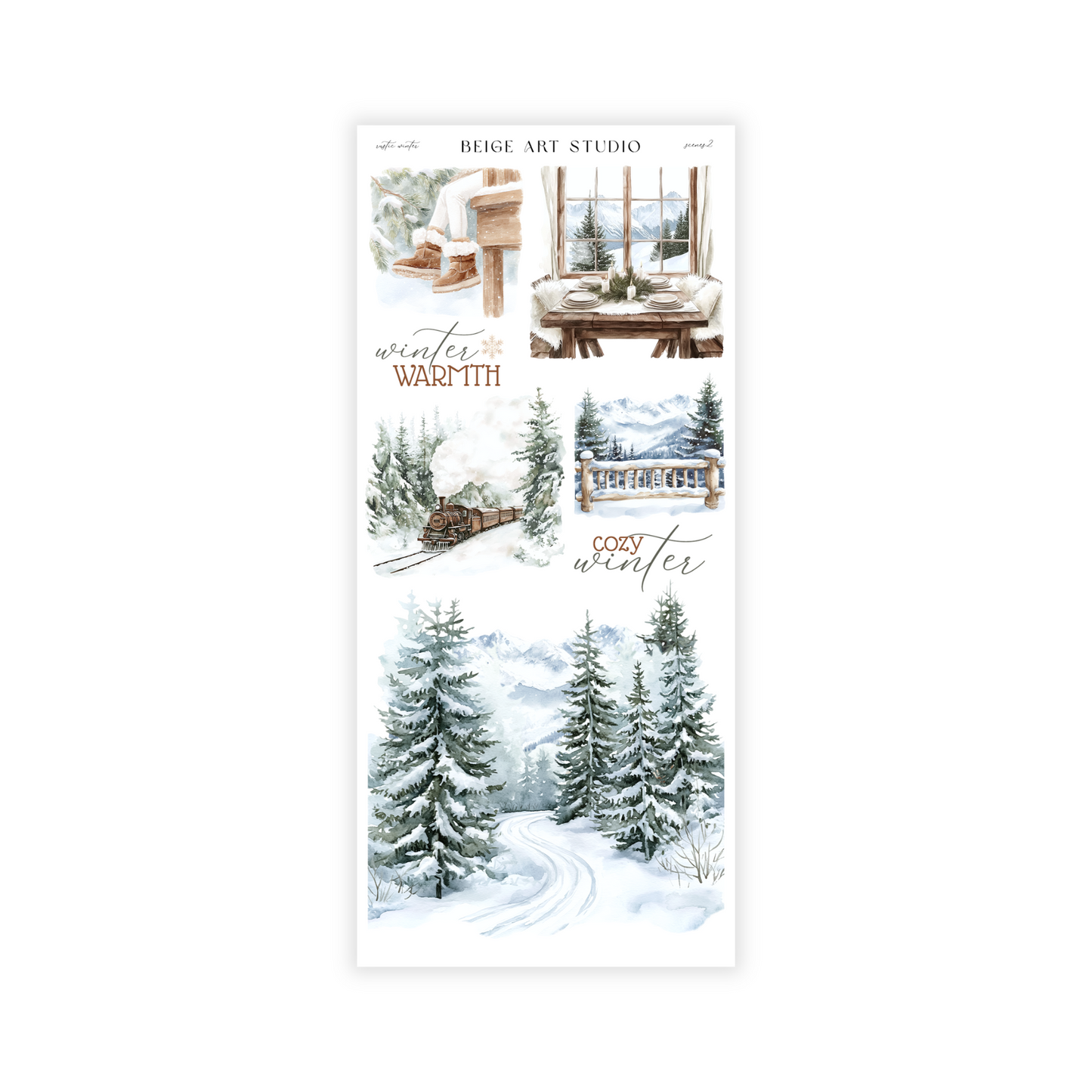 Rustic Winter | Decorative Kit