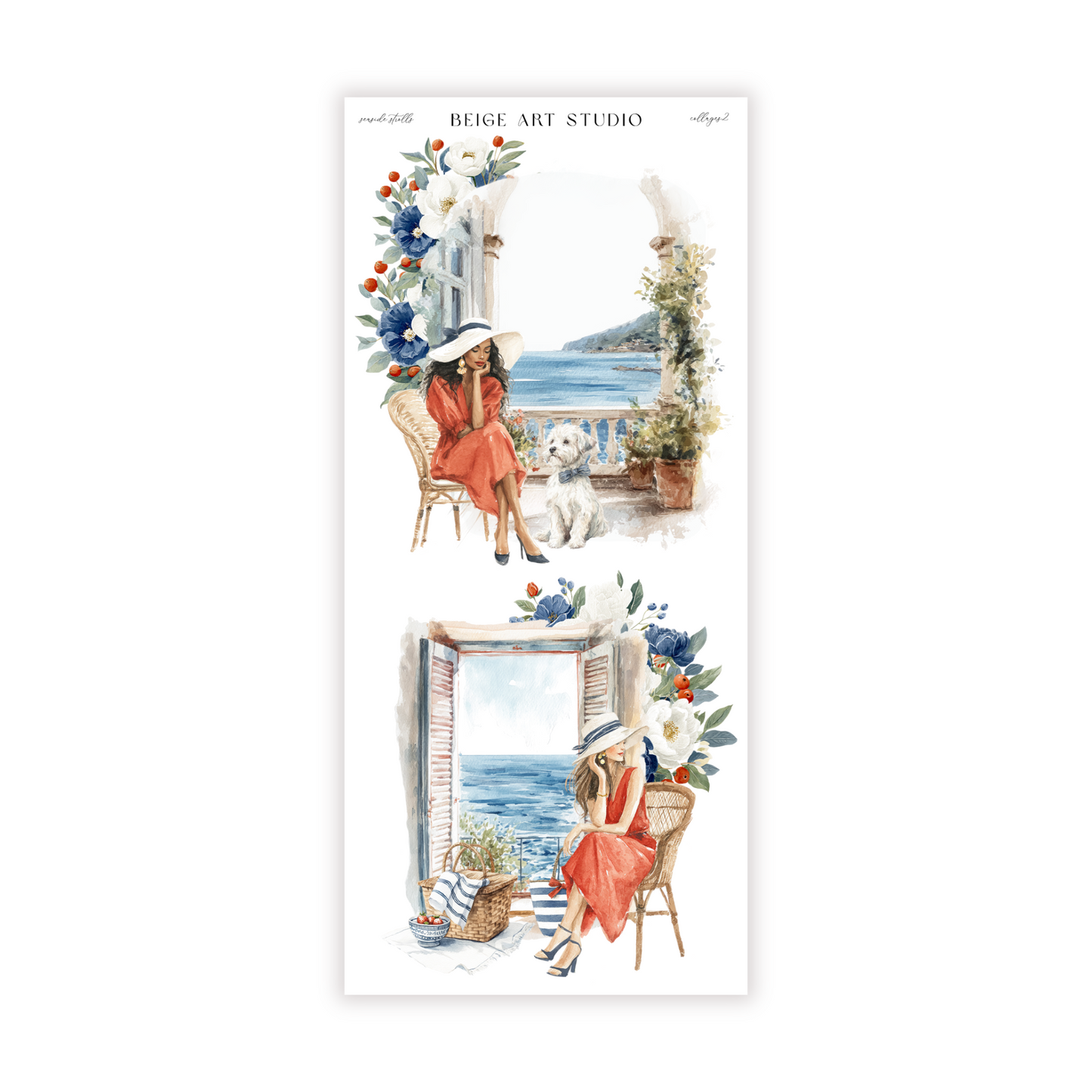 Seaside Strolls | Decorative Kit