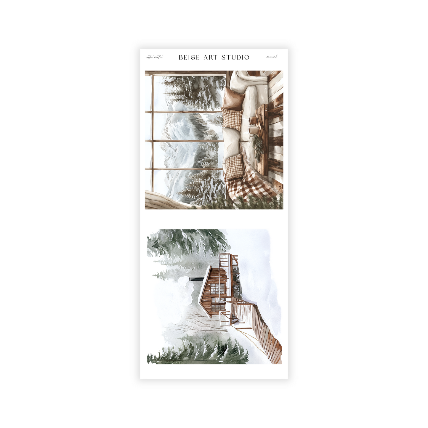 Rustic Winter | Decorative Kit