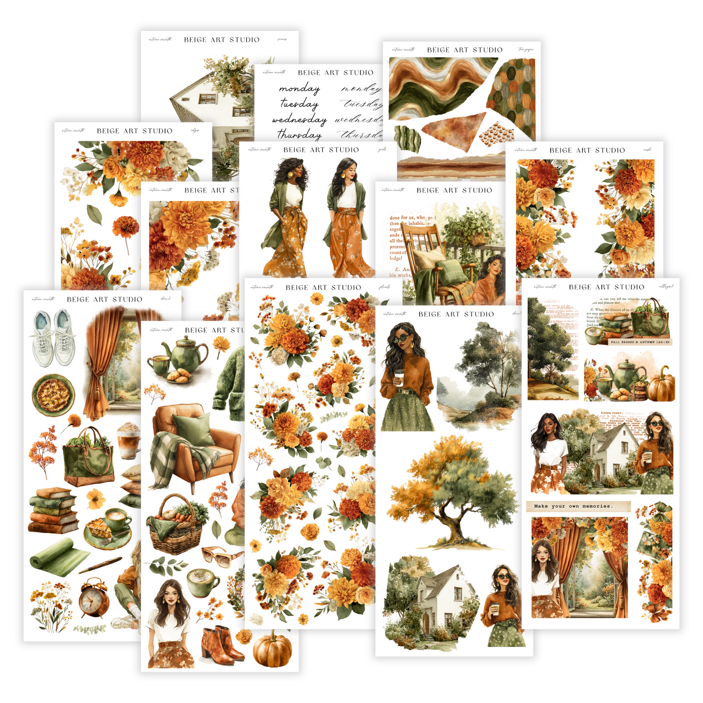 Autumn Warmth | Decorative Kit