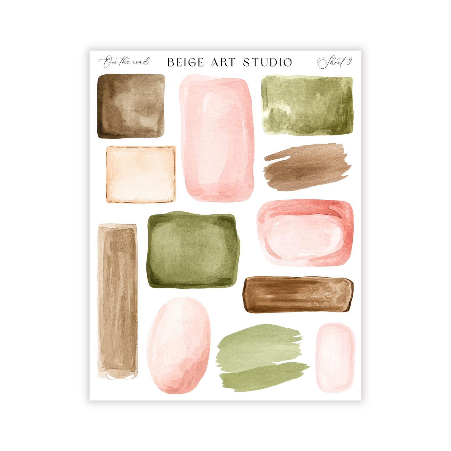 On The Road | Decorative Kit