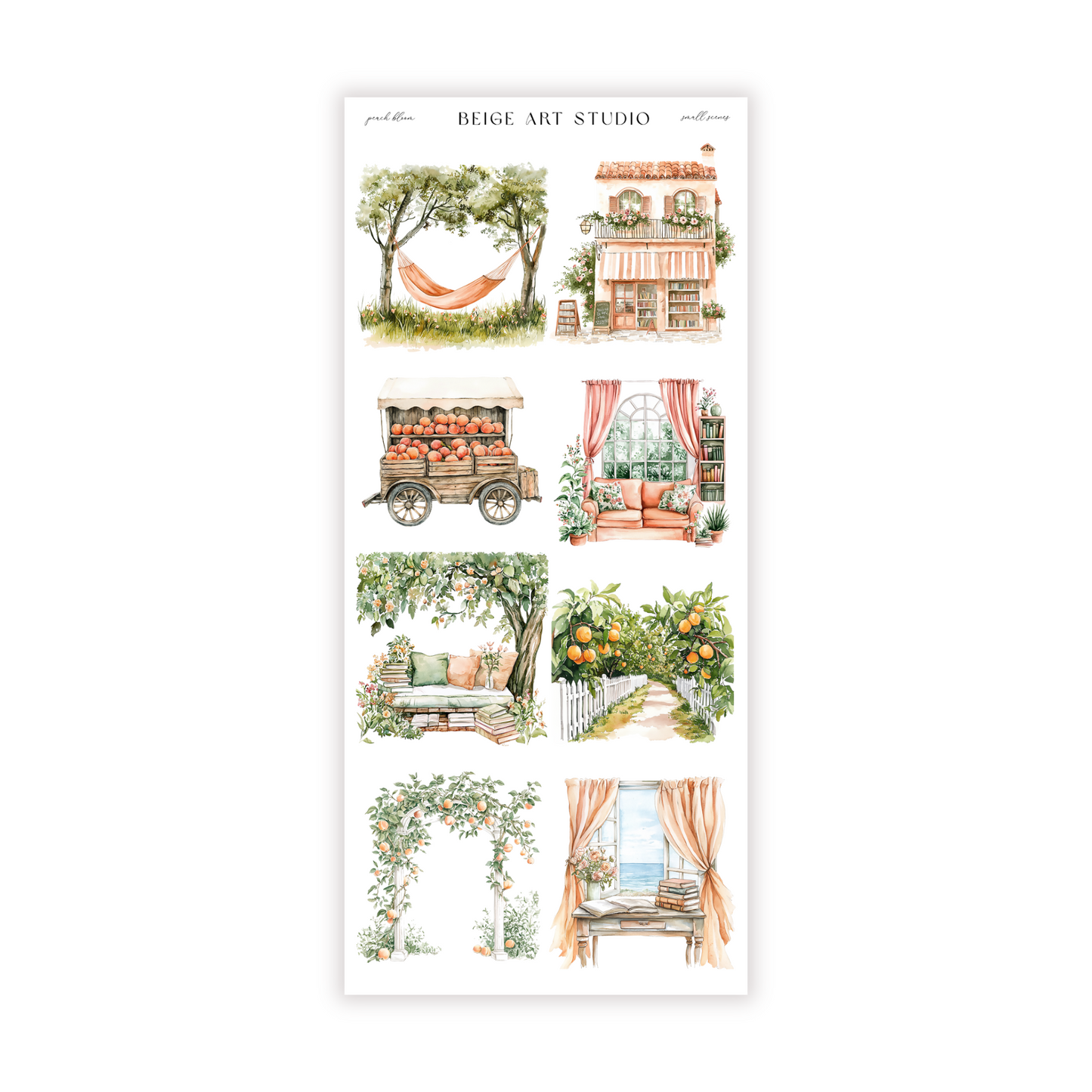 Peach Bloom | Decorative Kit