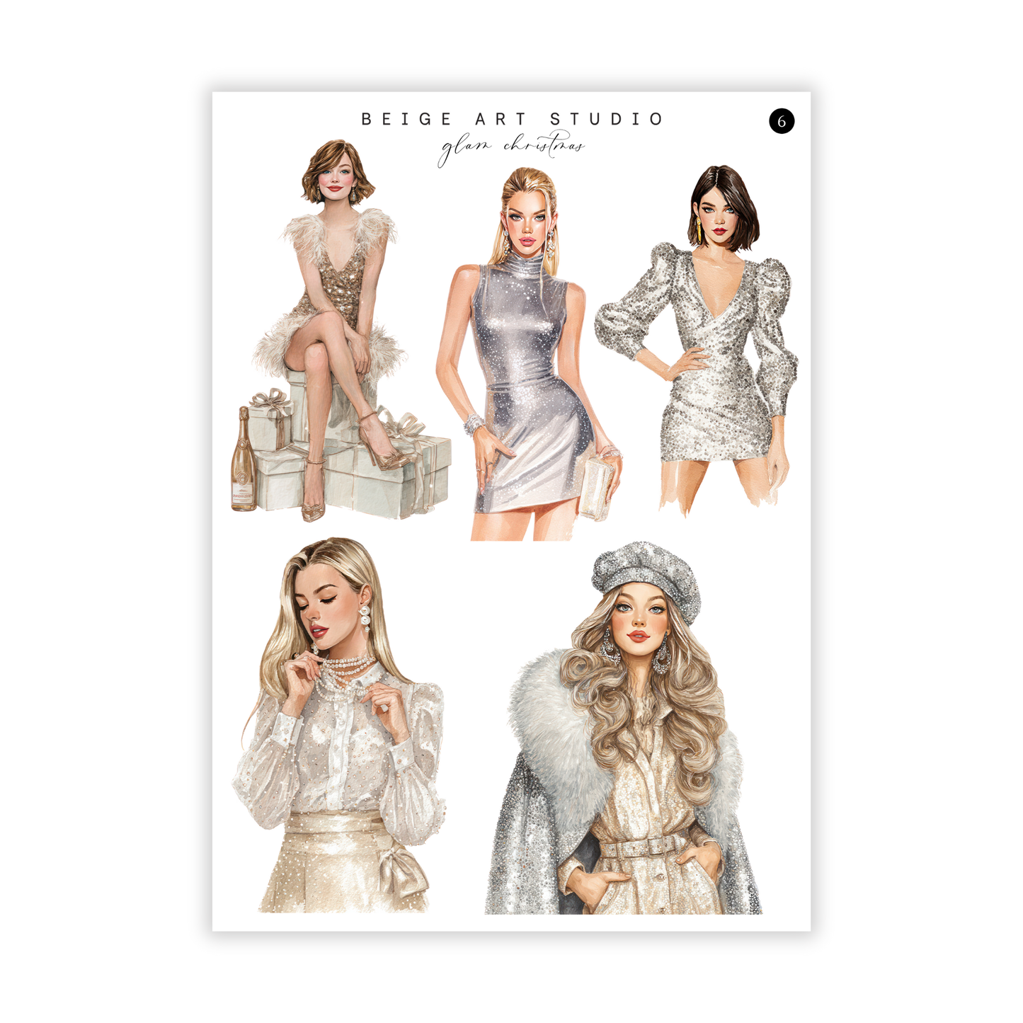 Glam Christmas | Journaling Kit