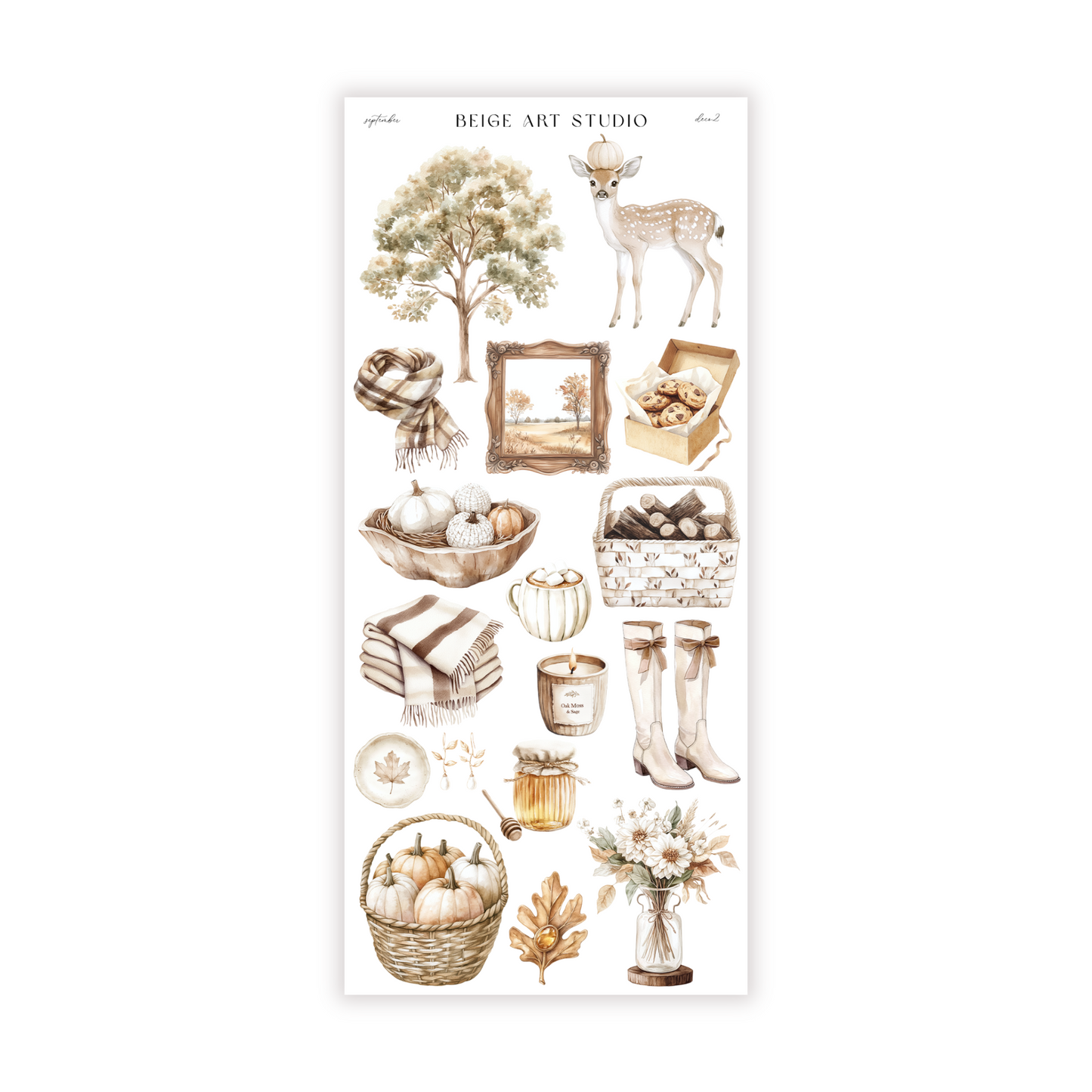 September | Decorative Kit