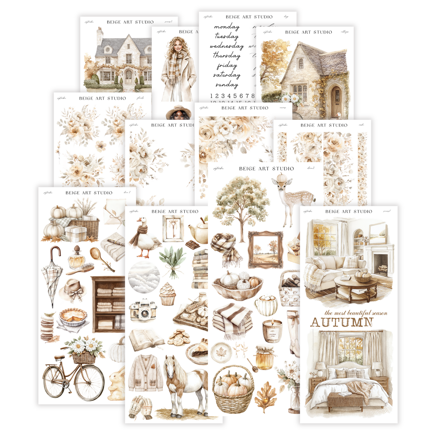 September | Decorative Kit