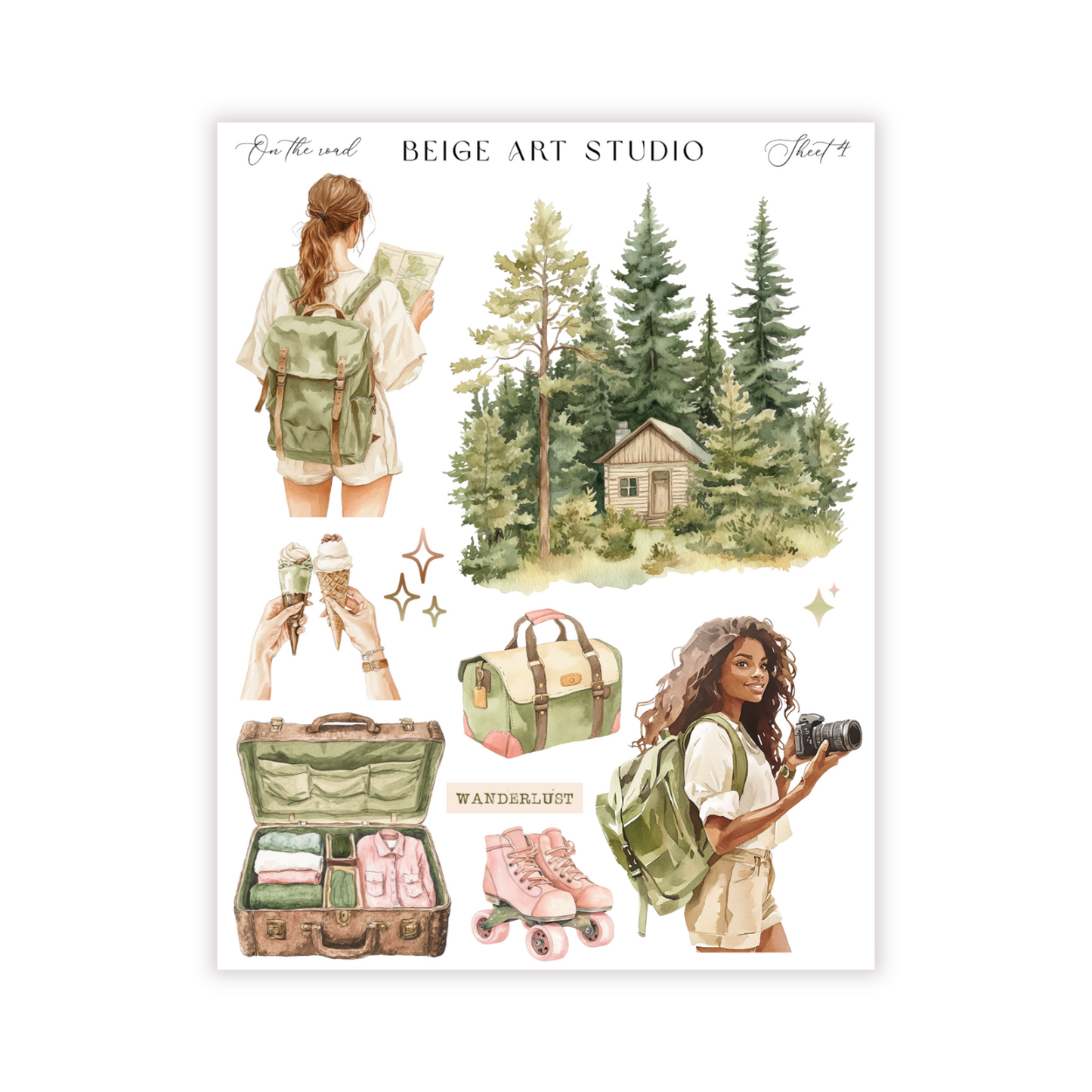On The Road | Decorative Kit
