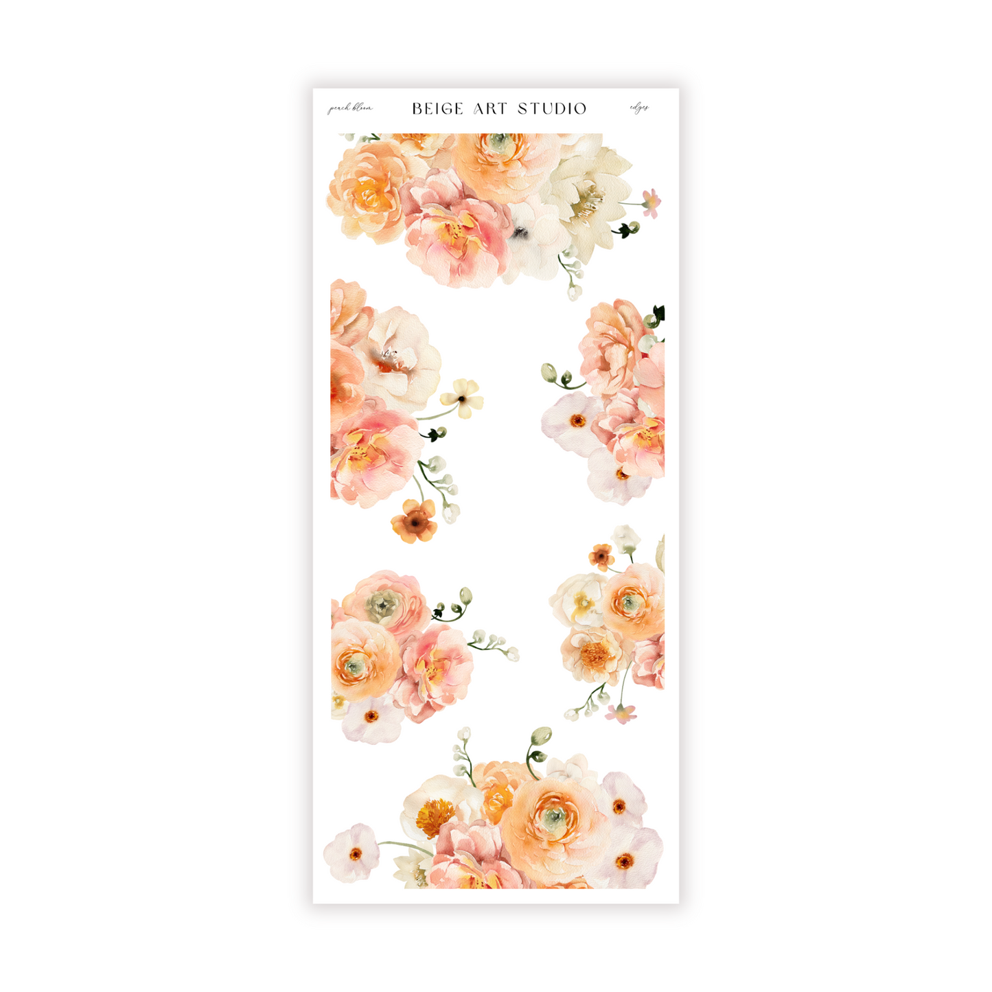 Peach Bloom | Decorative Kit