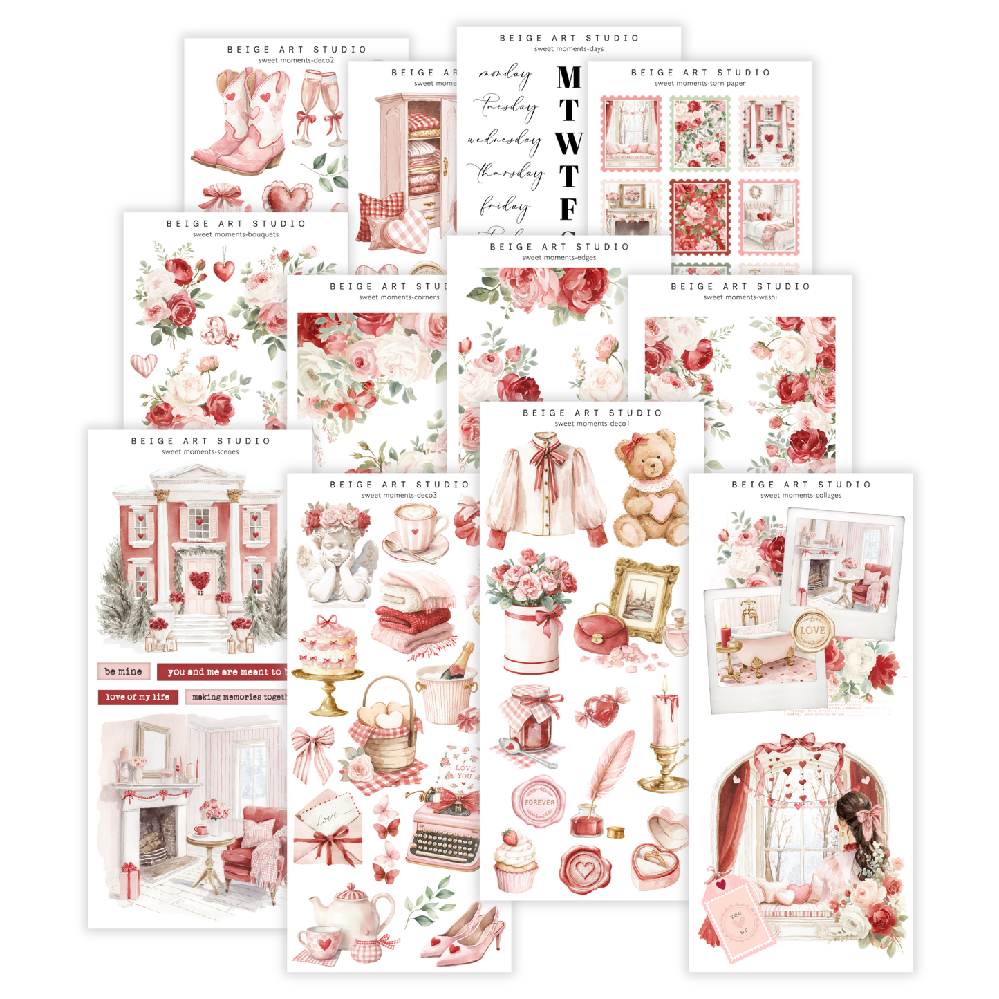 Sweet Moments | Decorative Kit