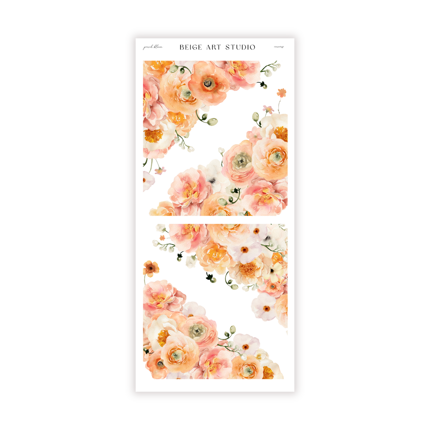 Peach Bloom | Decorative Kit