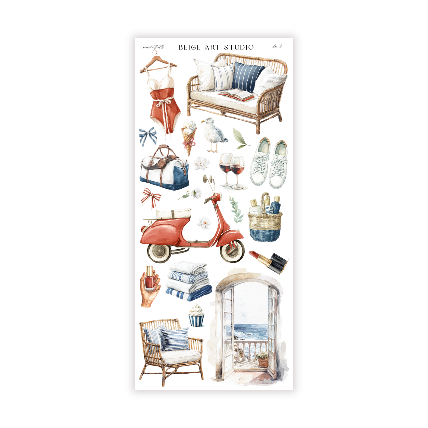 Seaside Strolls | Decorative Kit