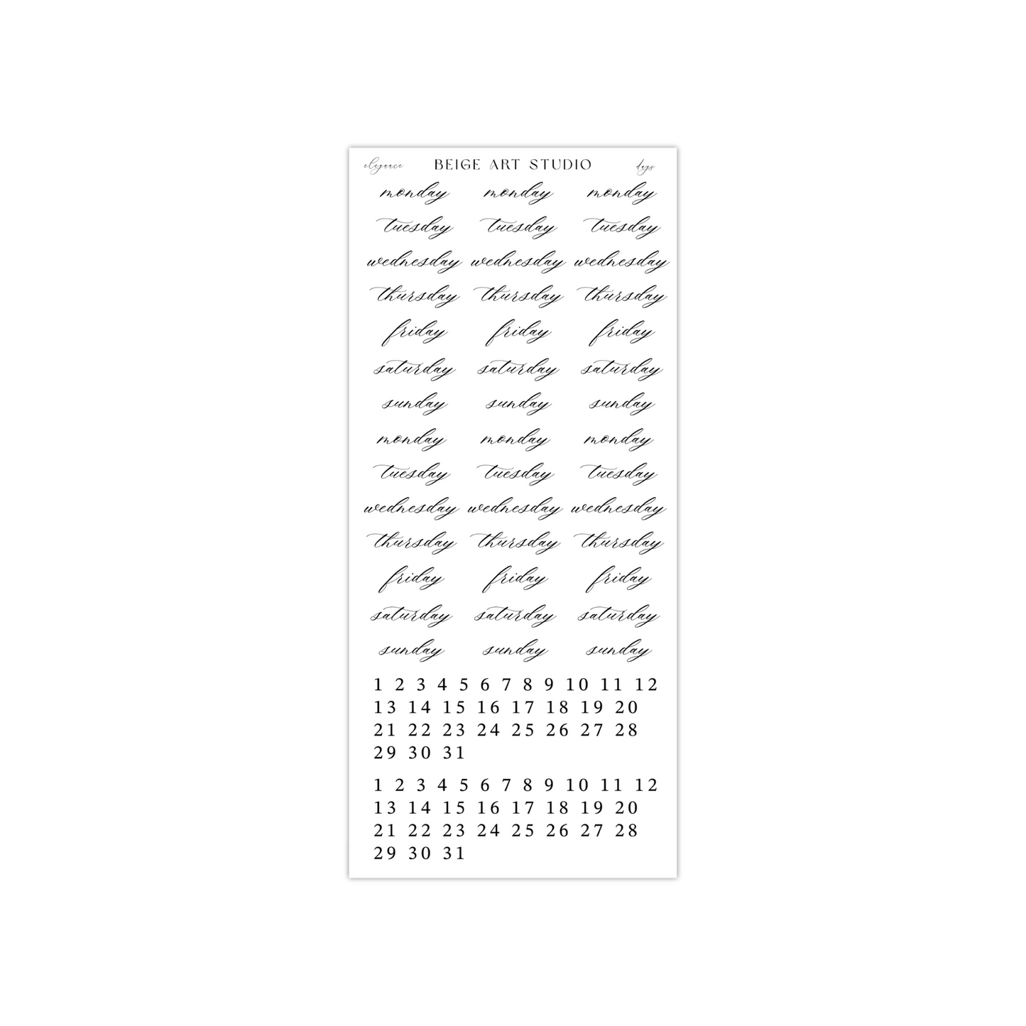 Elegance | Decorative Kit