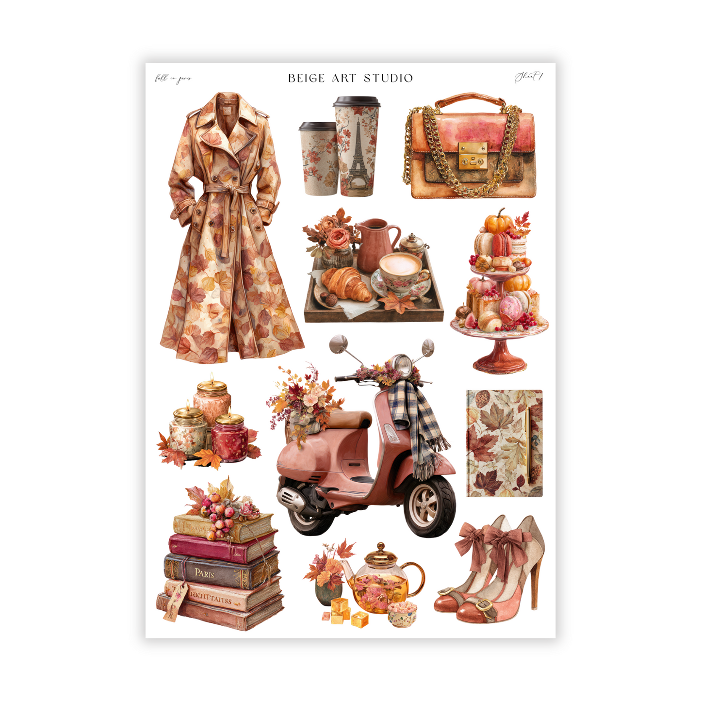 Fall In Paris | Mini Kit