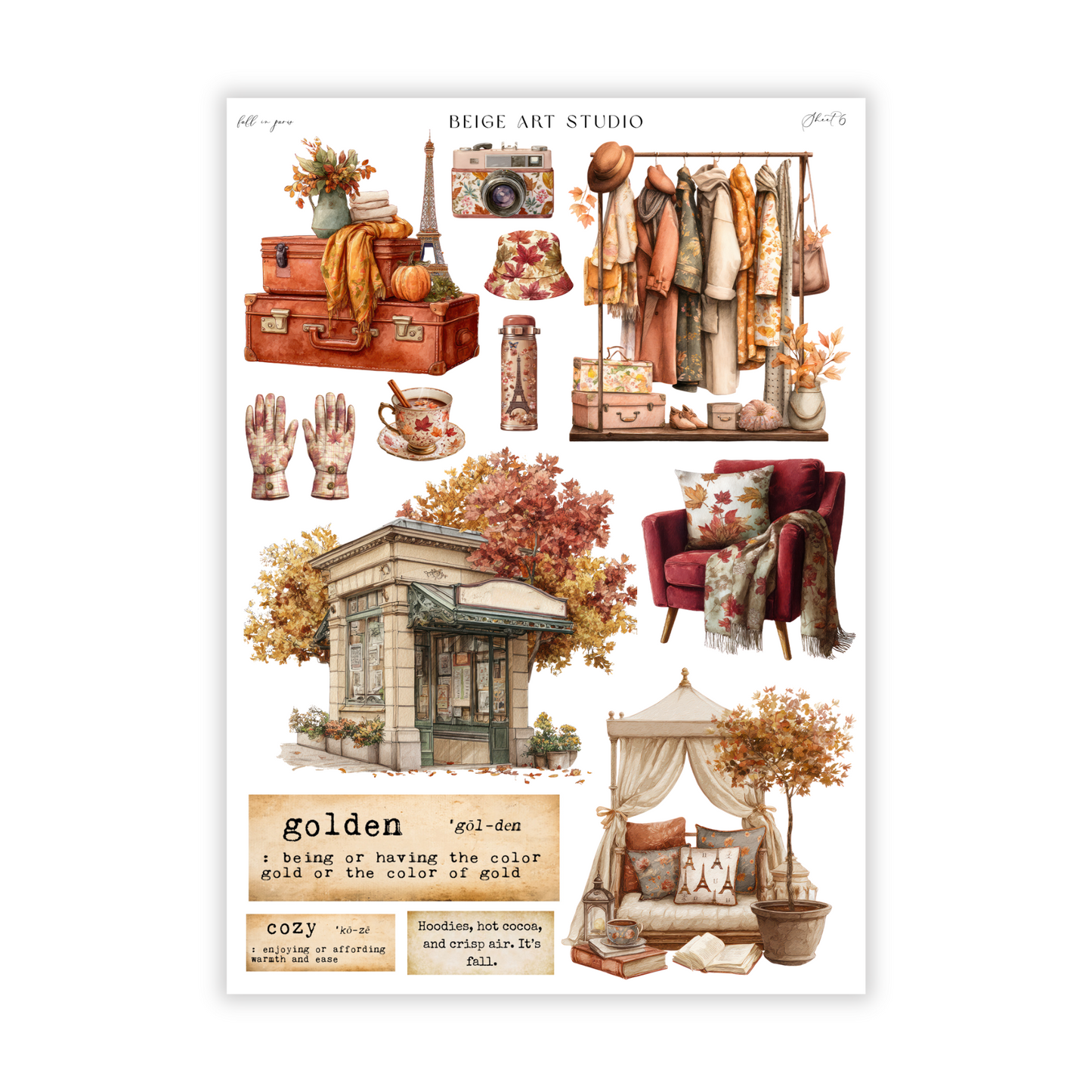 Fall In Paris | Mini Kit