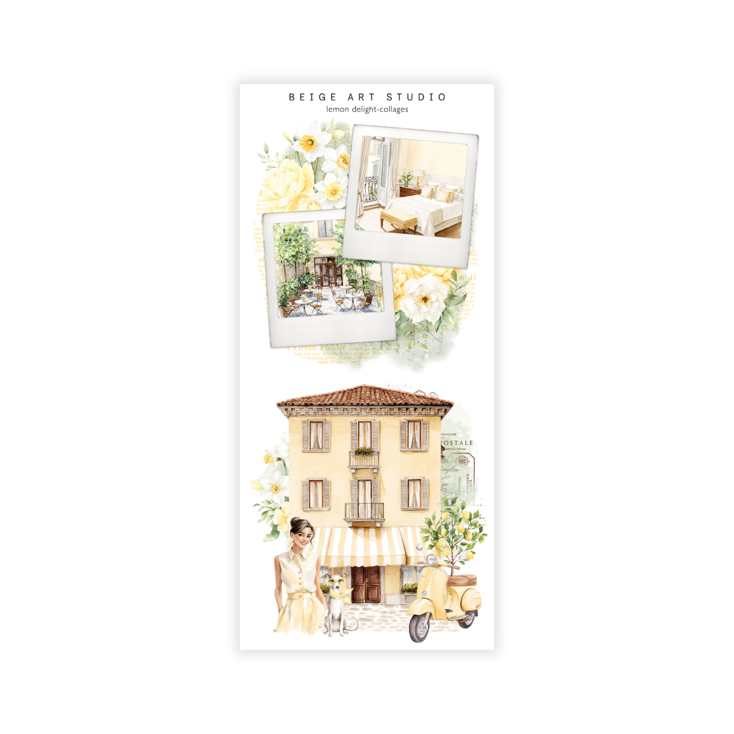 Lemon Delight | Decorative Kit