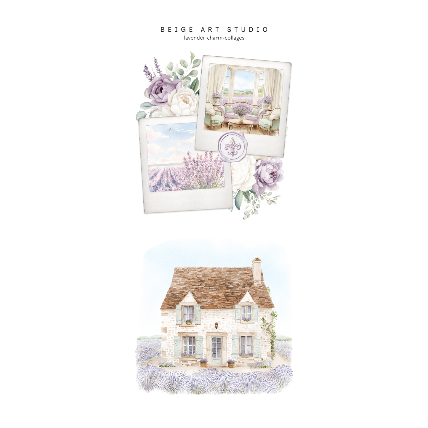 Lavender Charm | Decorative Kit