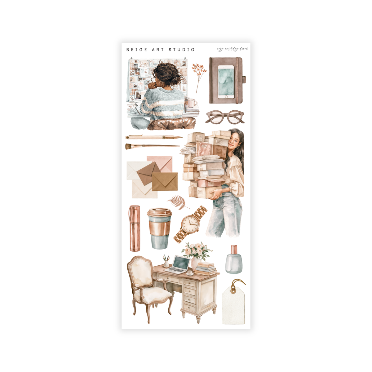 Cozy Workday | Decorative Kit