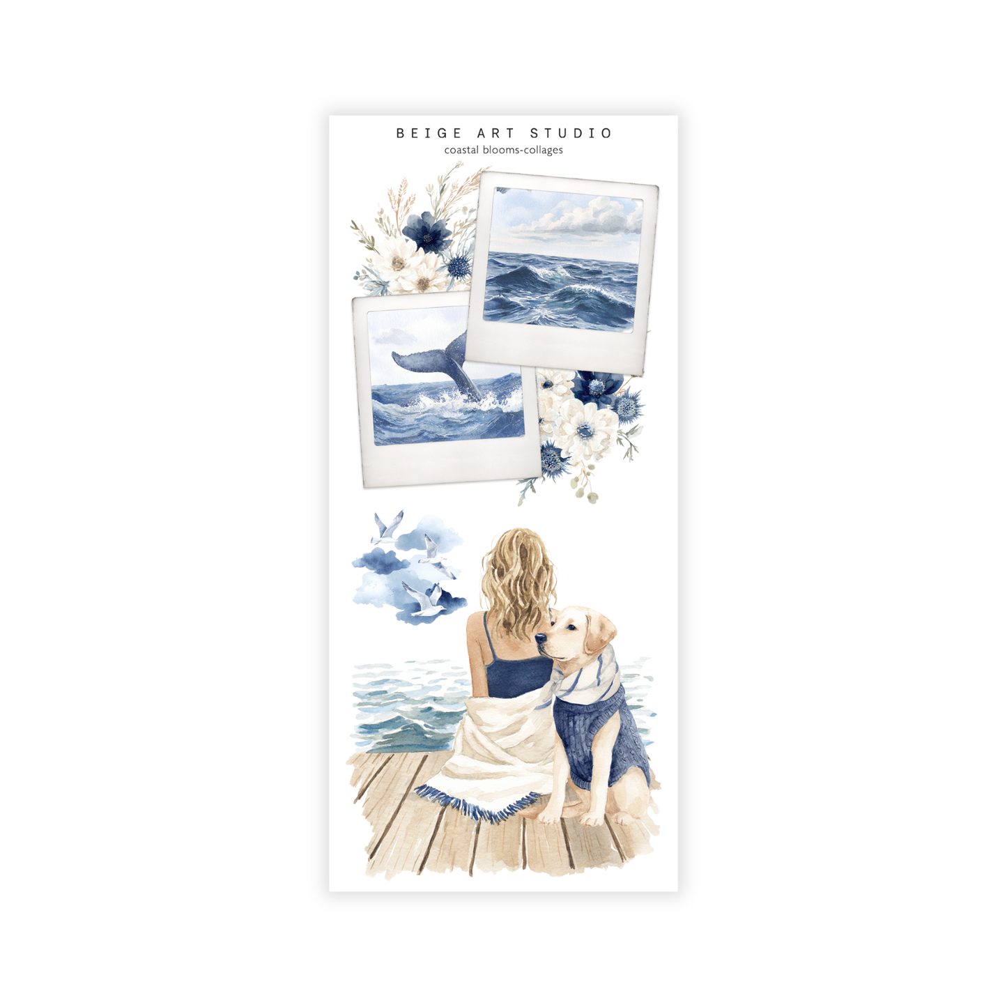 Coastal Blooms | Decorative Kit