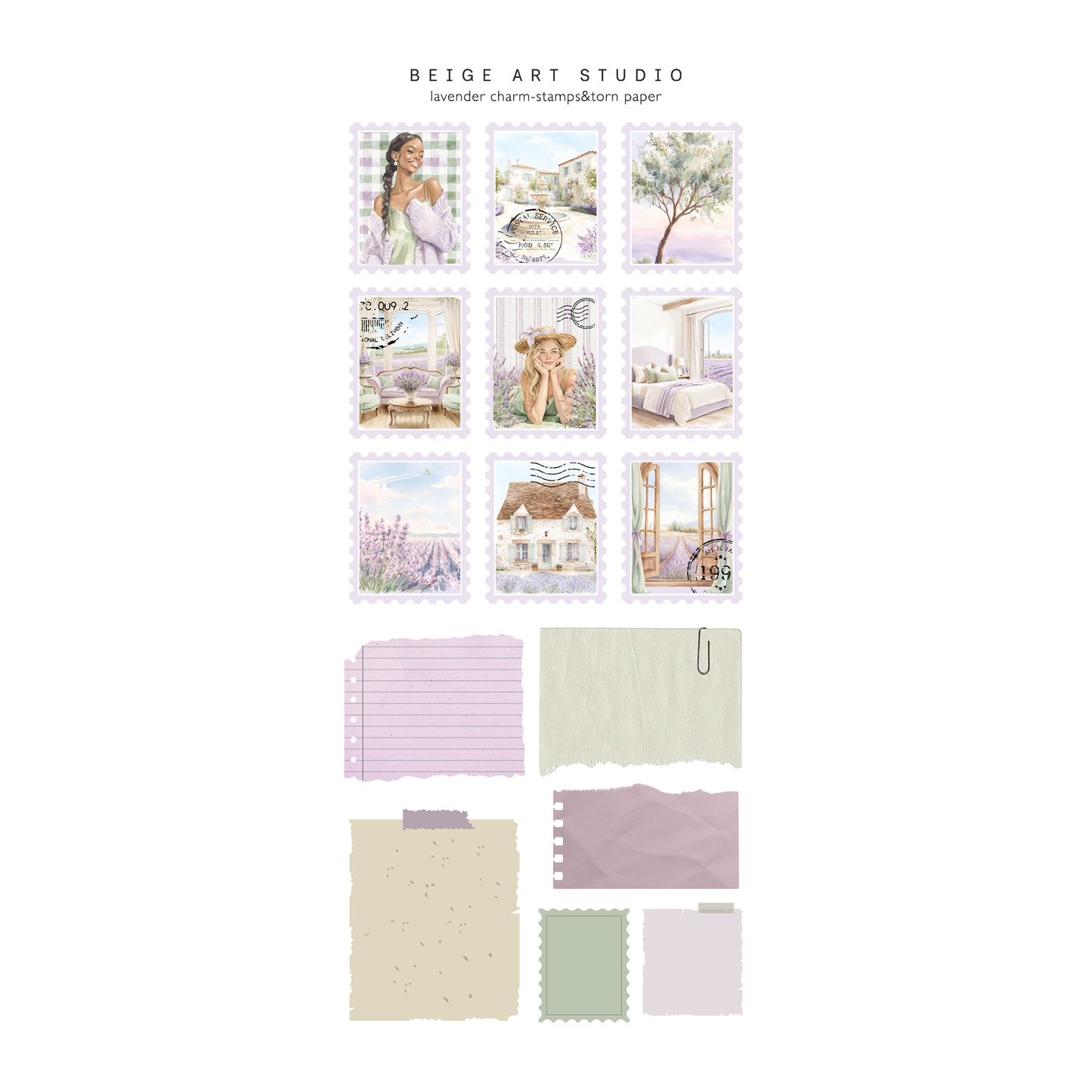 Lavender Charm | Decorative Kit