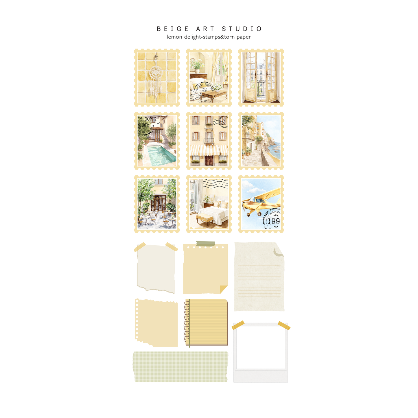 Lemon Delight | Decorative Kit
