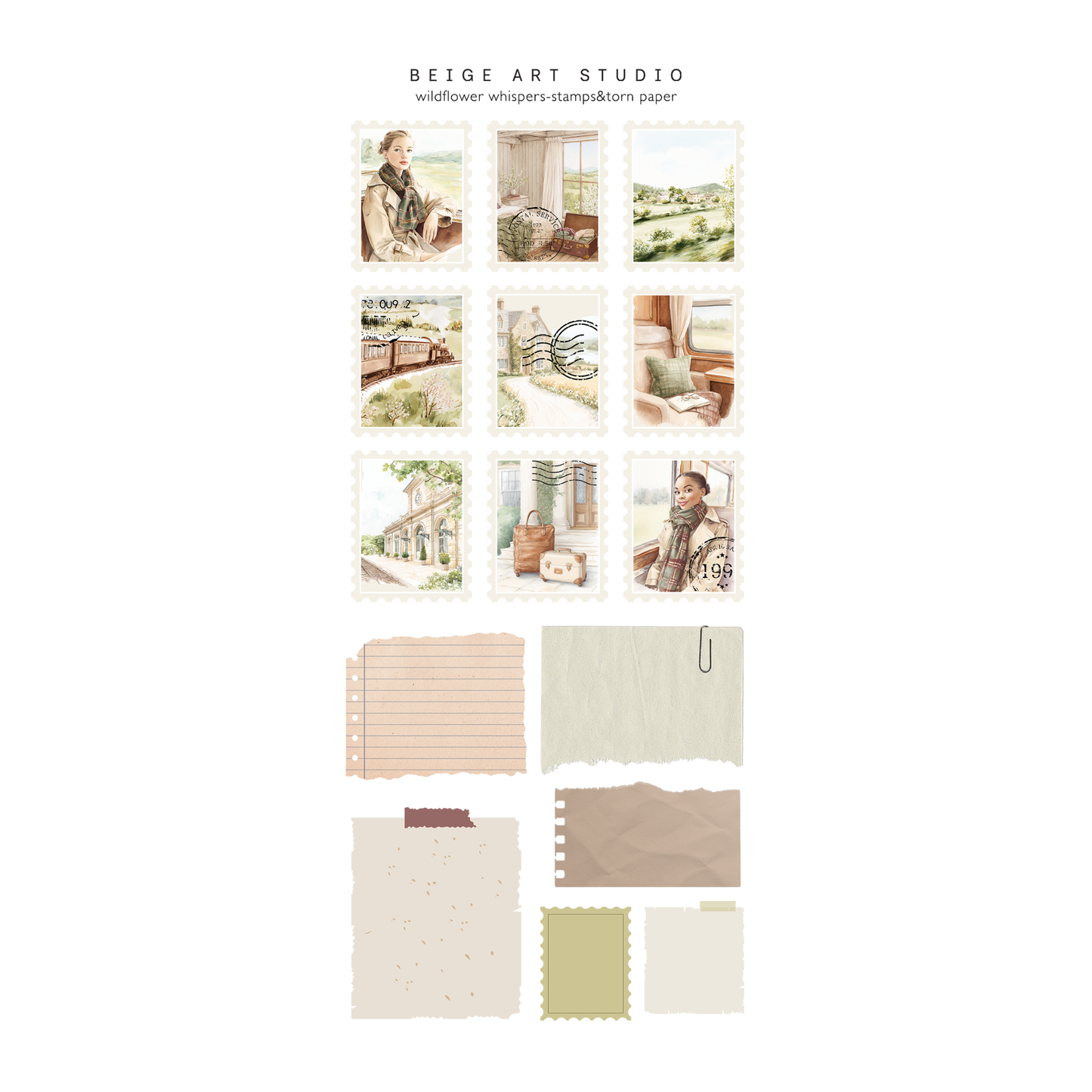 Wildflower Whispers | Decorative Kit