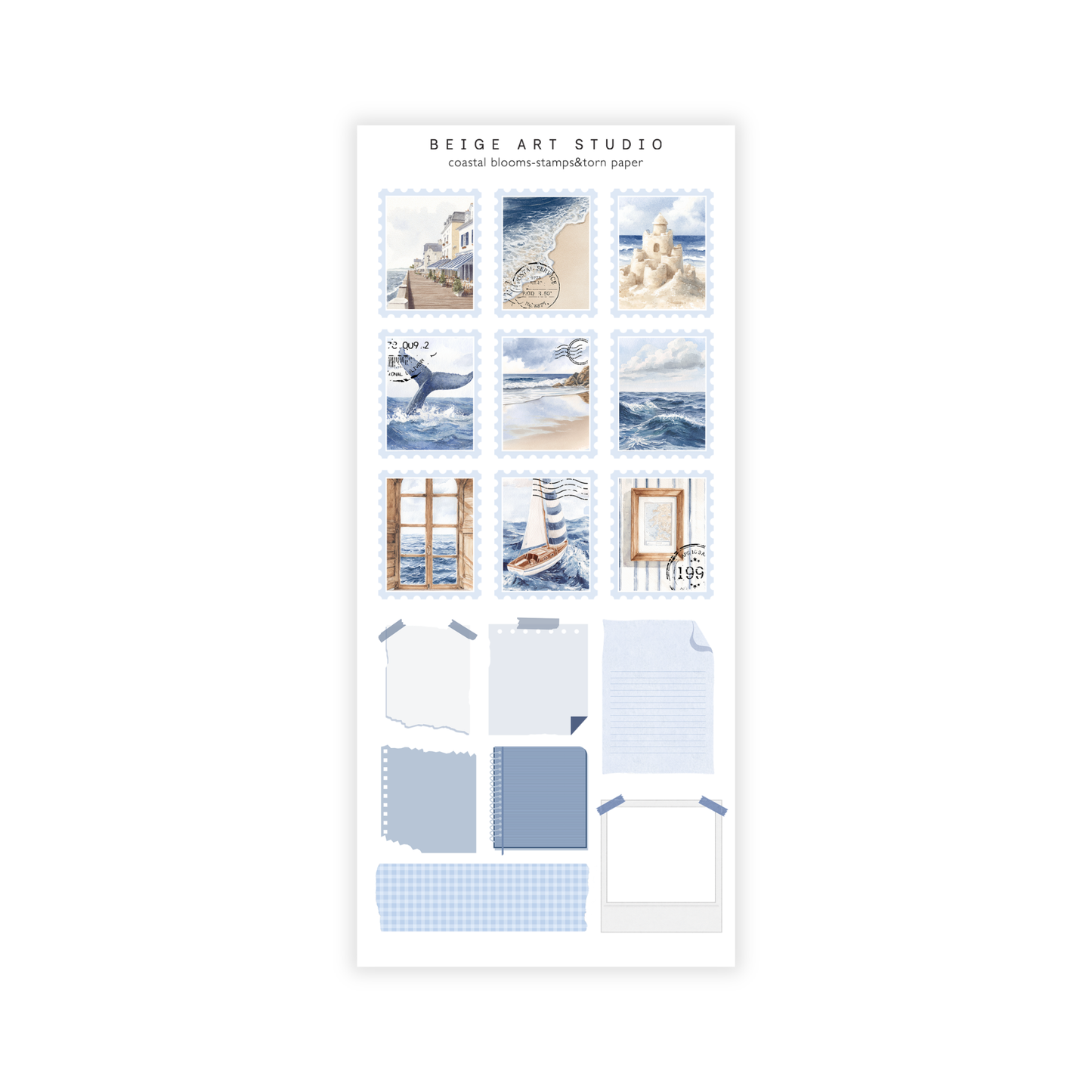 Coastal Blooms | Decorative Kit