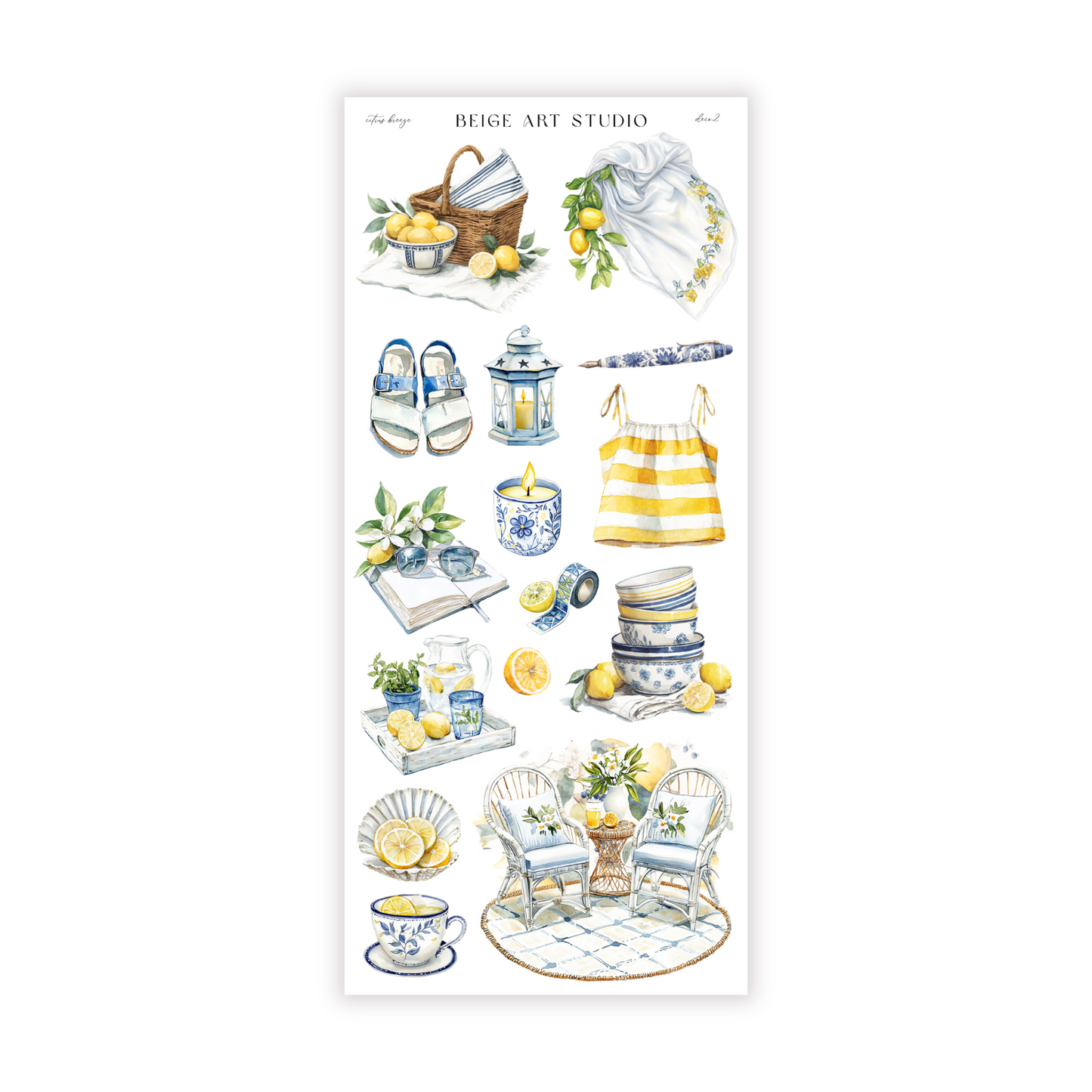 Citrus Breeze | Decorative Kit