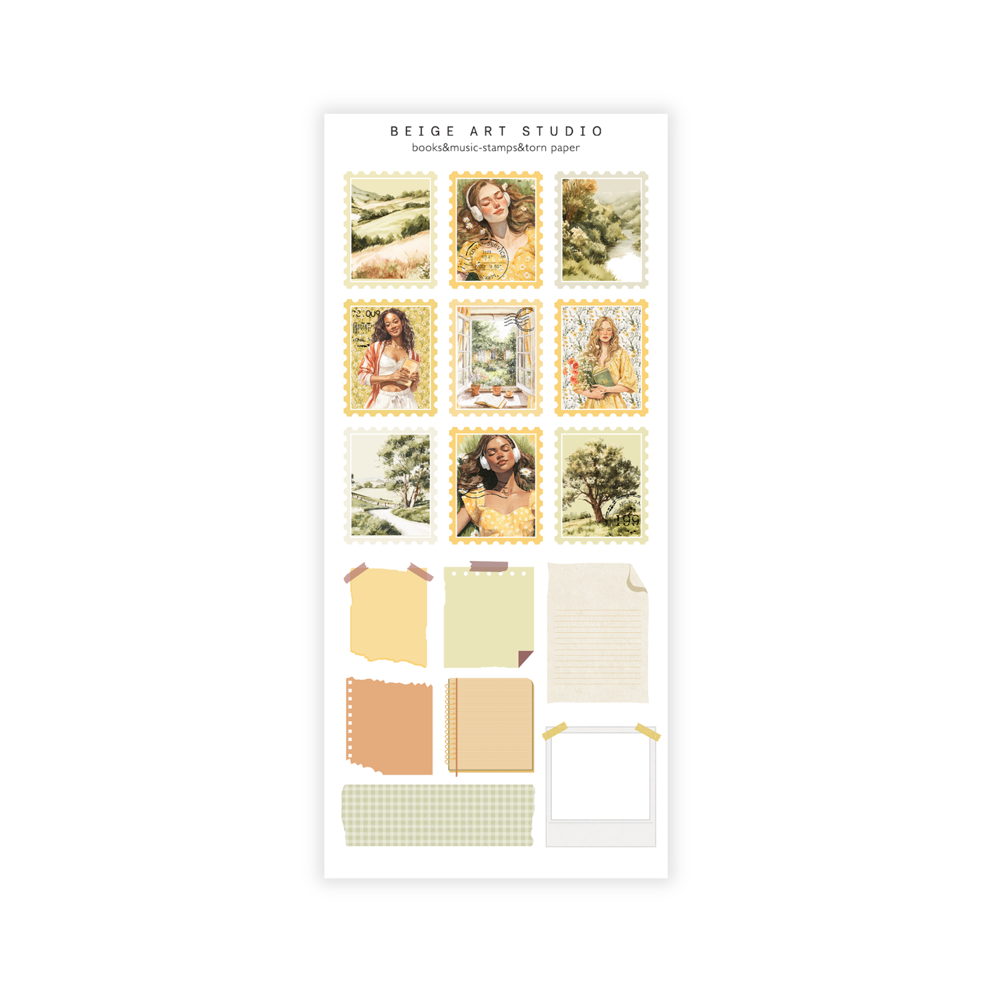 Books&Music | Decorative Kit