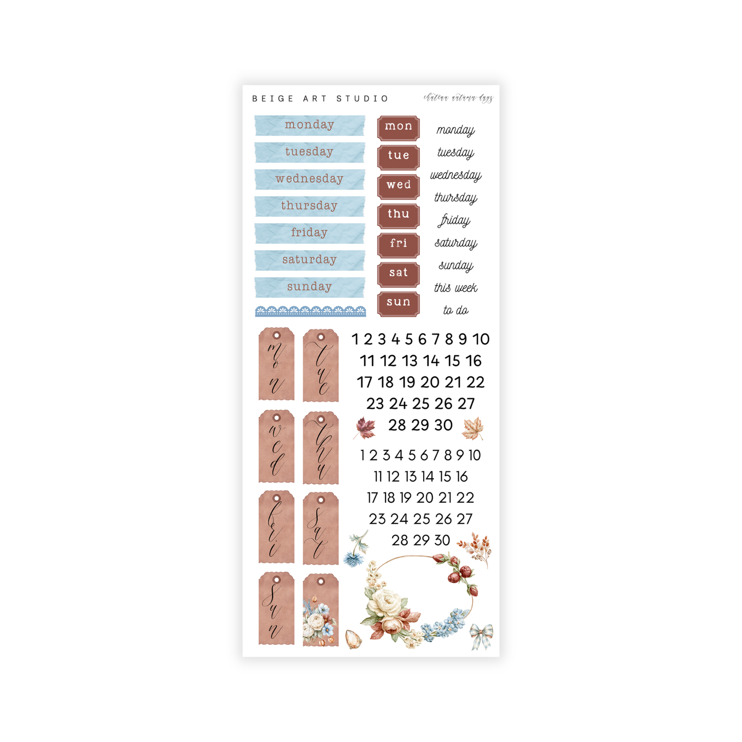 Château Autumn | Decorative Kit