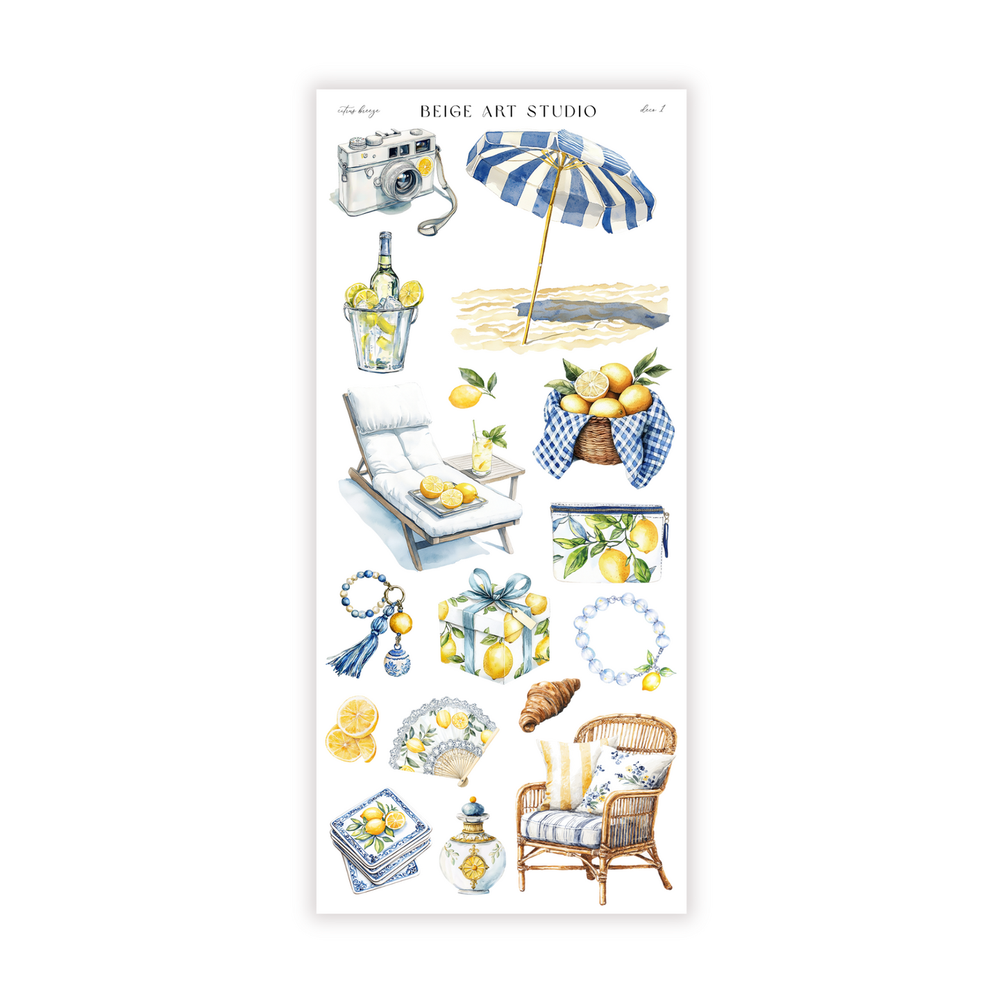Citrus Breeze | Decorative Kit