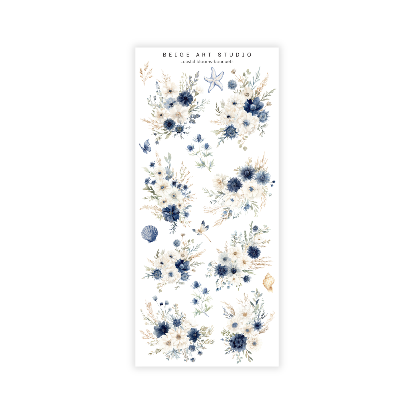 Coastal Blooms | Decorative Kit