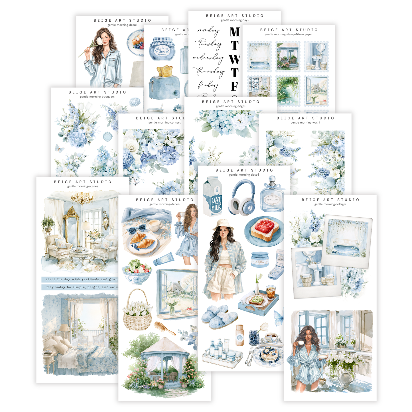 Gentle Morning | Decorative Kit