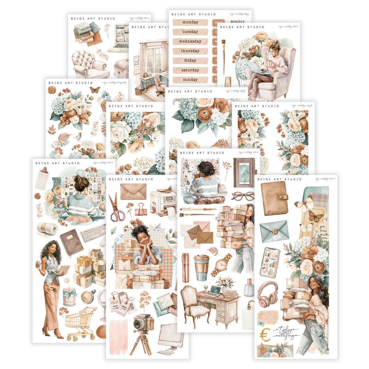Cozy Workday | Decorative Kit