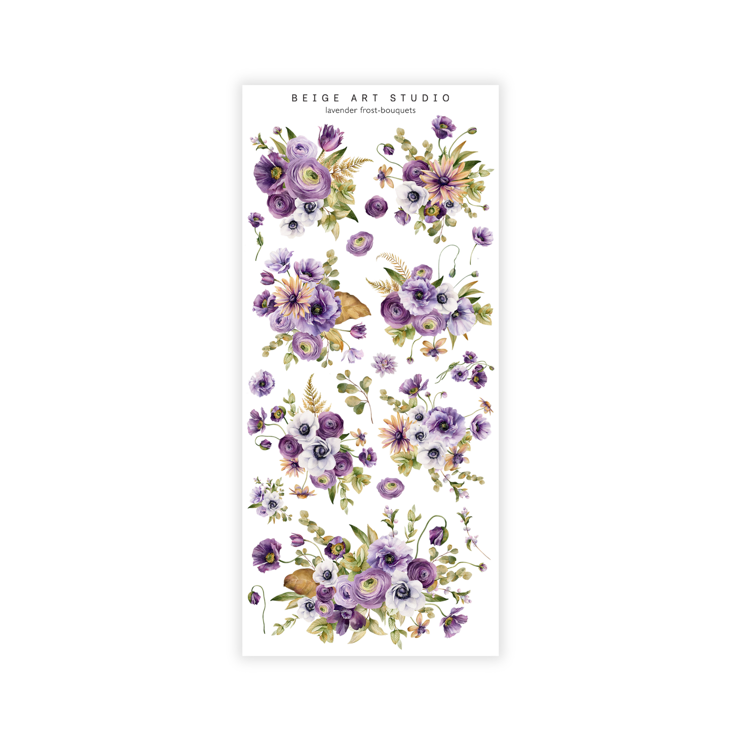 Lavender Frost| Decorative Kit