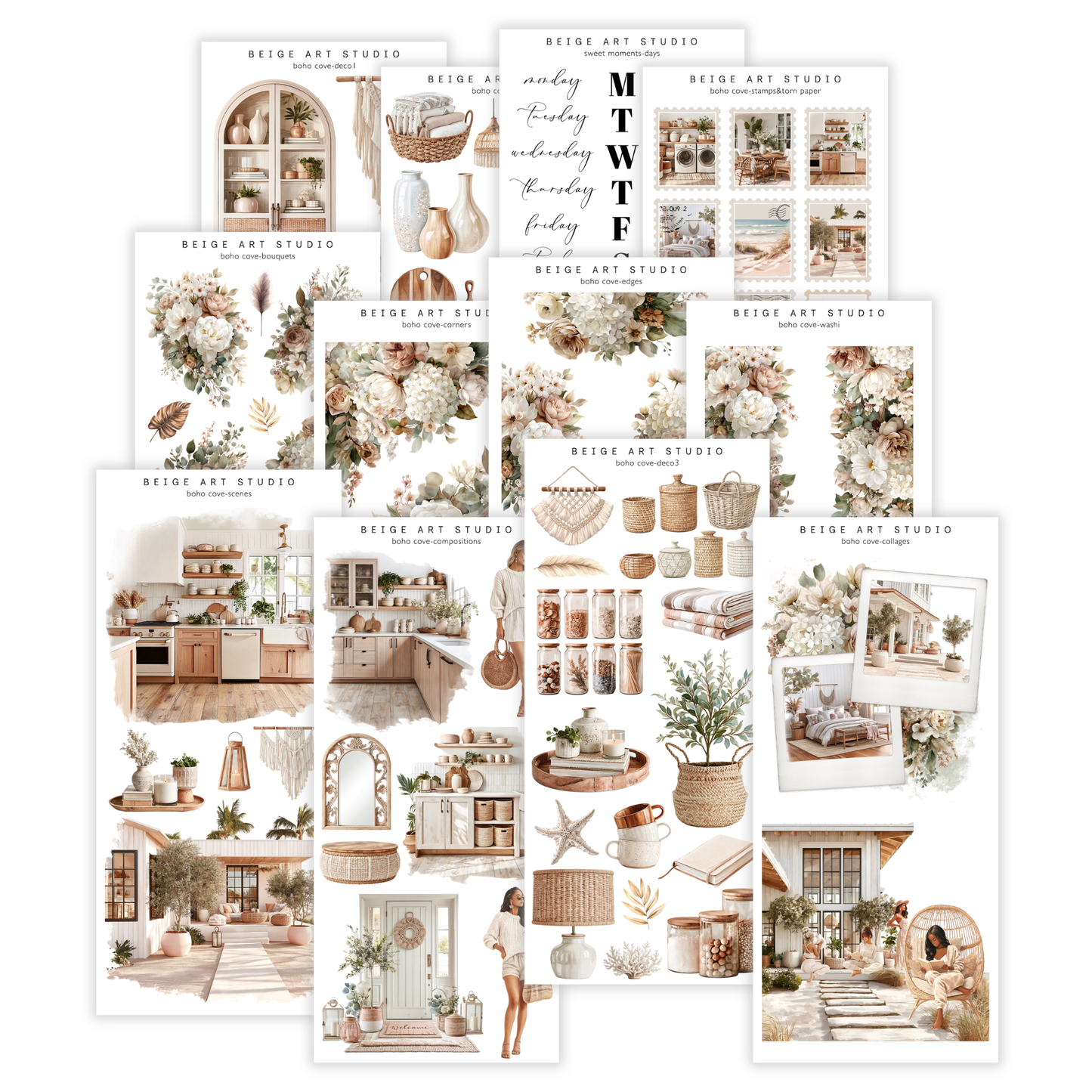 Boho Cove | Decorative Kit