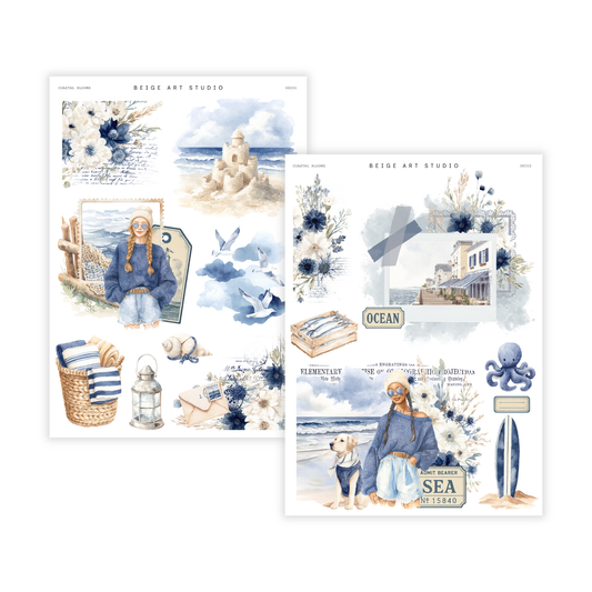 Coastal Blooms | Large Deco