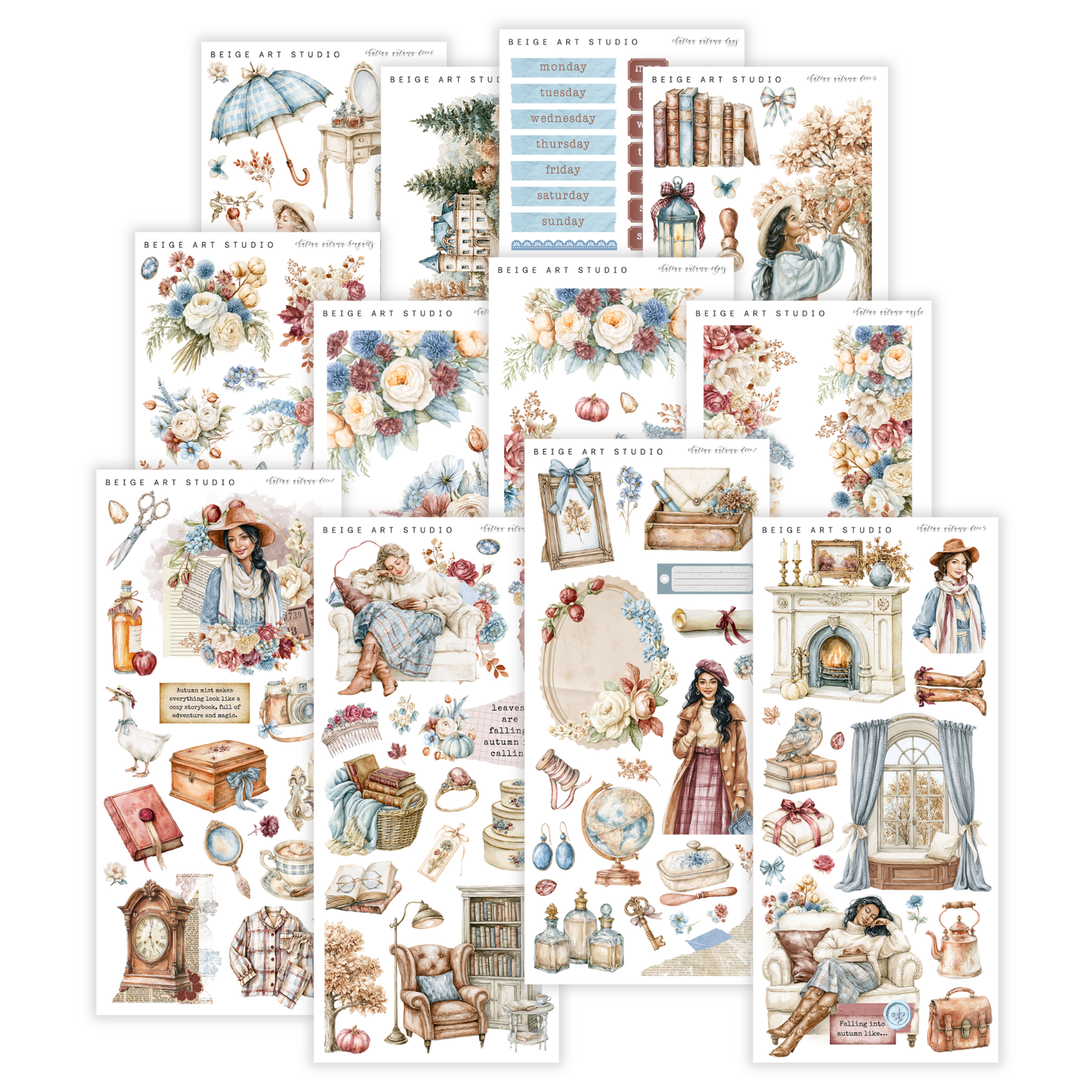 Château Autumn | Decorative Kit