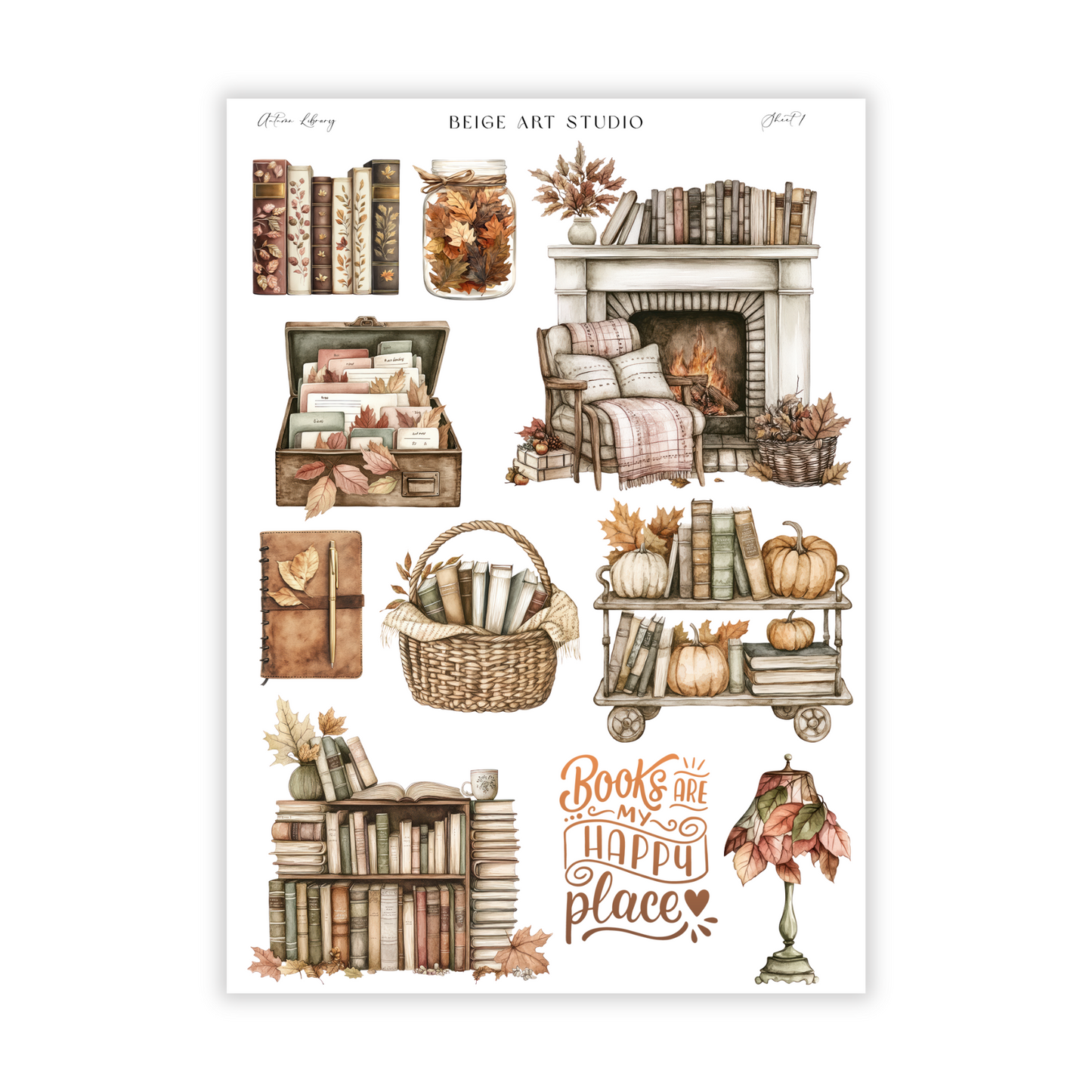Autumn Library | Mini Kit
