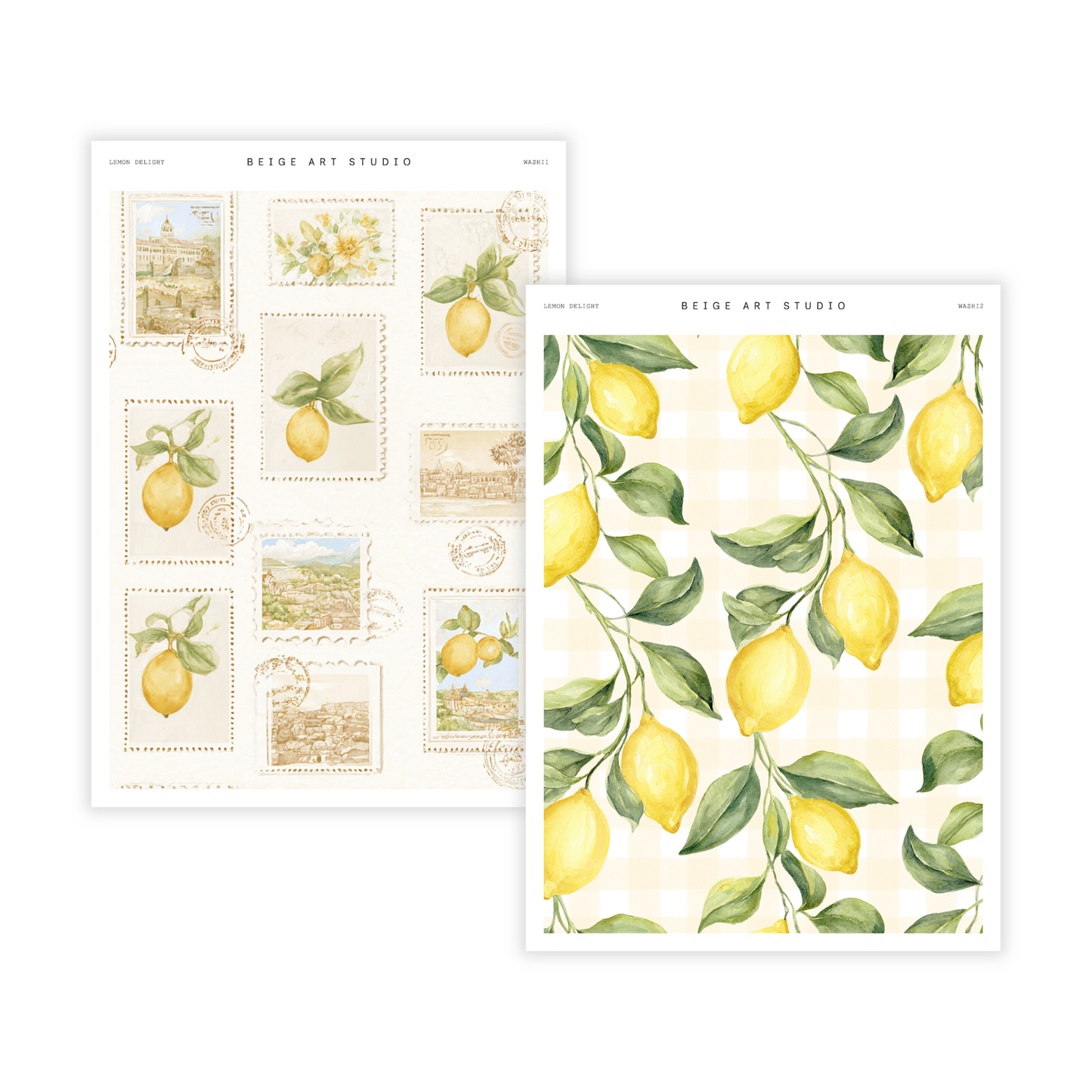 Lemon Delight | Washi