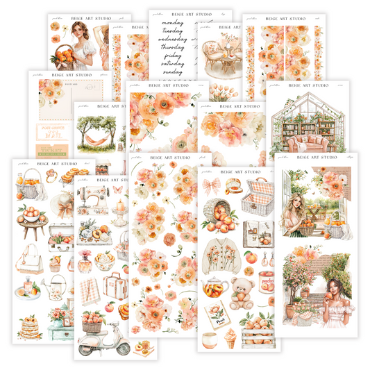 Peach Bloom | Decorative Kit