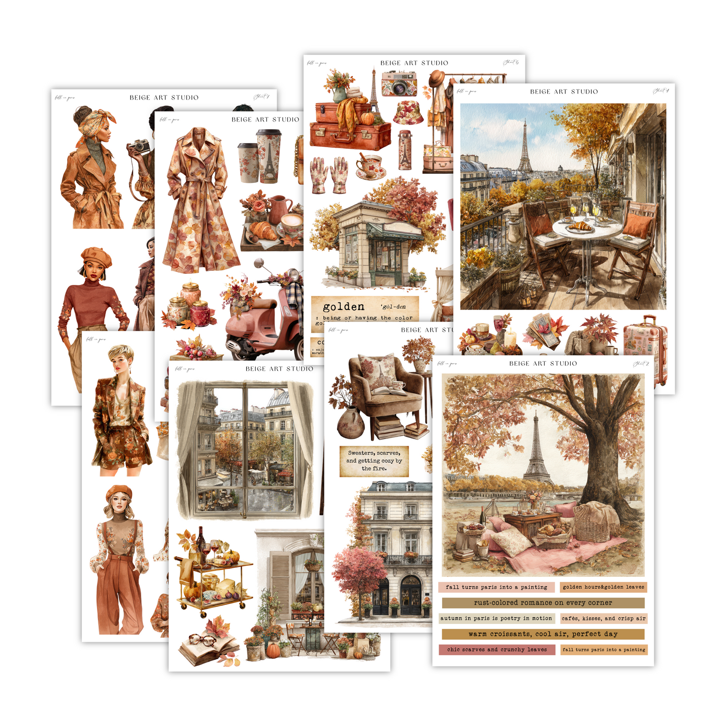 Fall In Paris | Mini Kit
