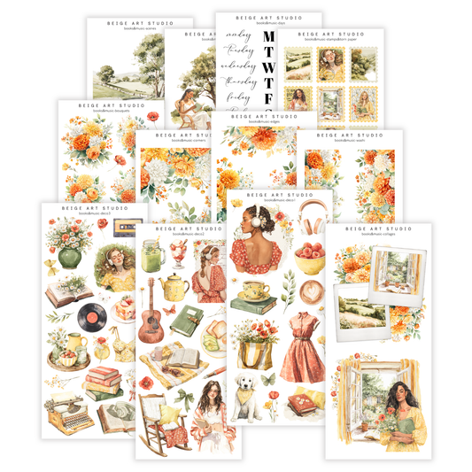 Books&Music | Decorative Kit