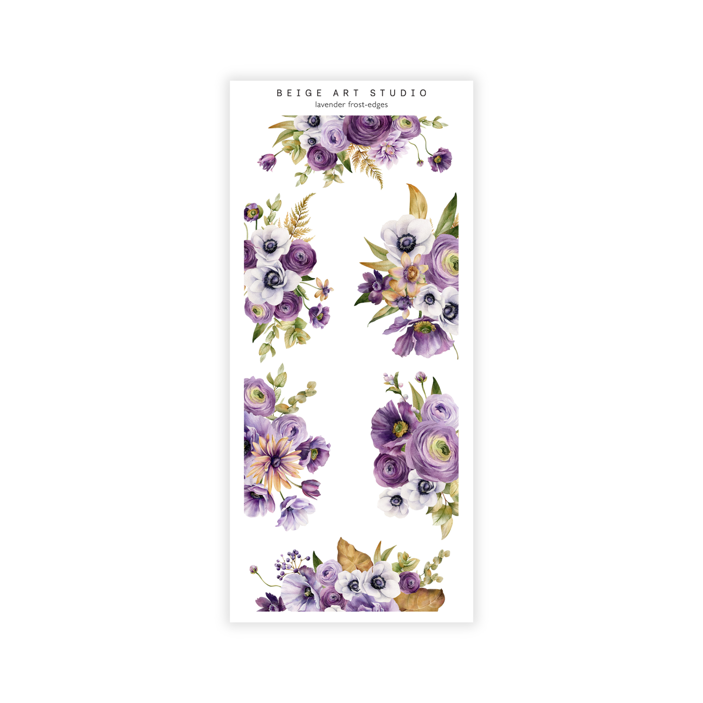 Lavender Frost| Decorative Kit