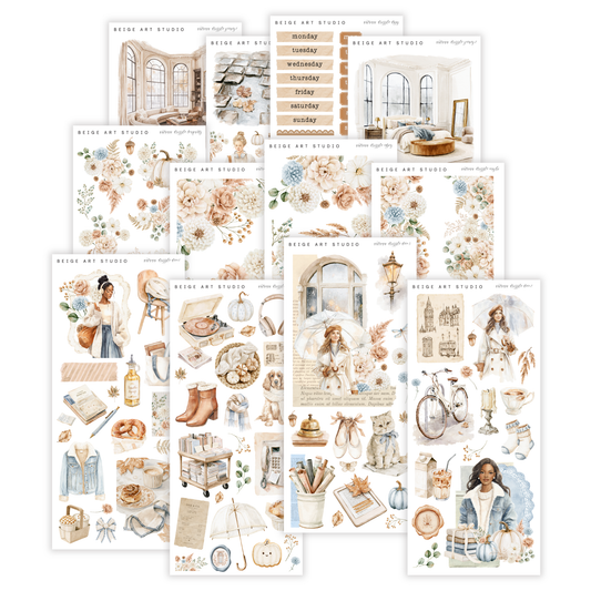 Autumn Drizzle | Decorative Kit