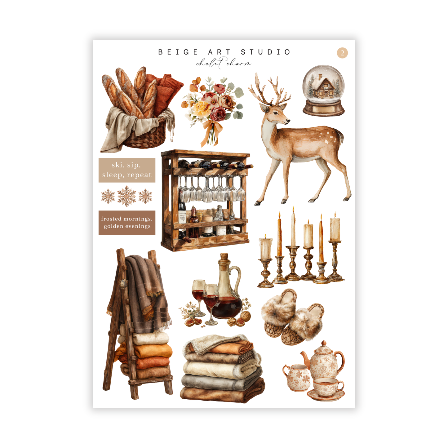 Chalet Charm | Journaling Kit