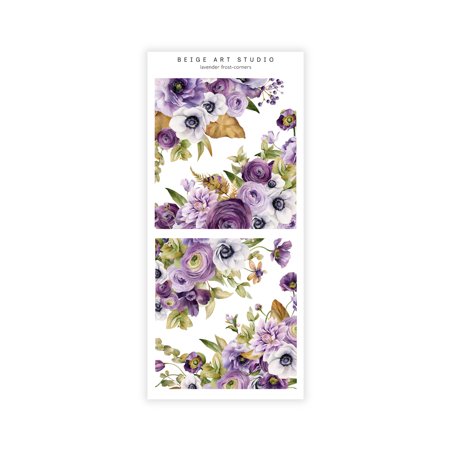 Lavender Frost| Decorative Kit